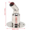 22mm Thru Hull Exhaust Skin Fitting Socket 316 Stainless Steel