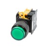 Alpinetech LXL-22 22mm 1NO Momentary Push Button Switch 24V AC