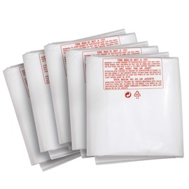 Clear Plastic Dust Collector Replacement Bag 5 Pack 20" Diameter by 43" Long For Machines with 20" Filter Drums 5 mil Thick