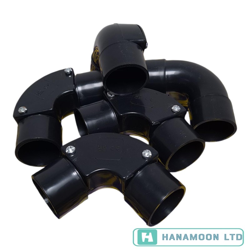25mm Inspection Elbow for PVC Conduit 90 Degree Bend -