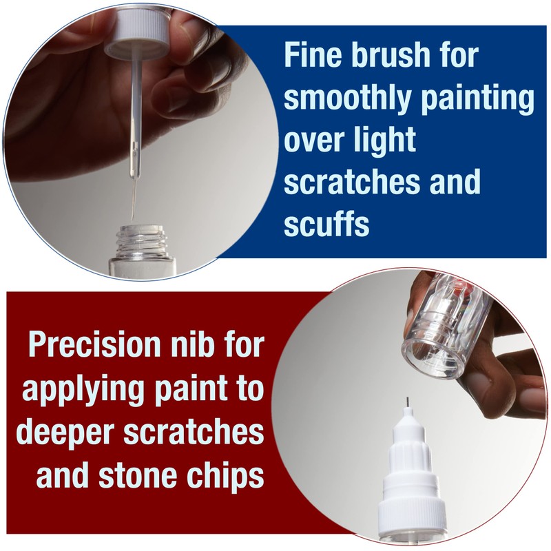 Hycote Clear Lacquer Touch Up Colour Brush, 12.5 ml