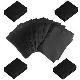 Gentpovth Pack of 200 66 x 91 mm Premium Card Sleeves, Black Protective Sleeves for Cards, Pocket Pages for Exchange Cards, Ultimate Protection for Your Collection, for Collecting All Types of Cards