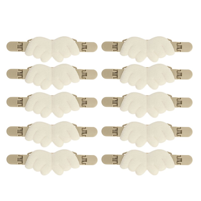 10Pcs Cinch Clip Clothing Clips Duckbill Shape Buckle Holder Accessory
