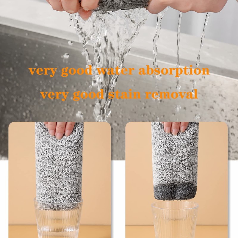 Liquid Adding Soft Fur Cleaning Brush, Multifunctional Cleaning Brush with