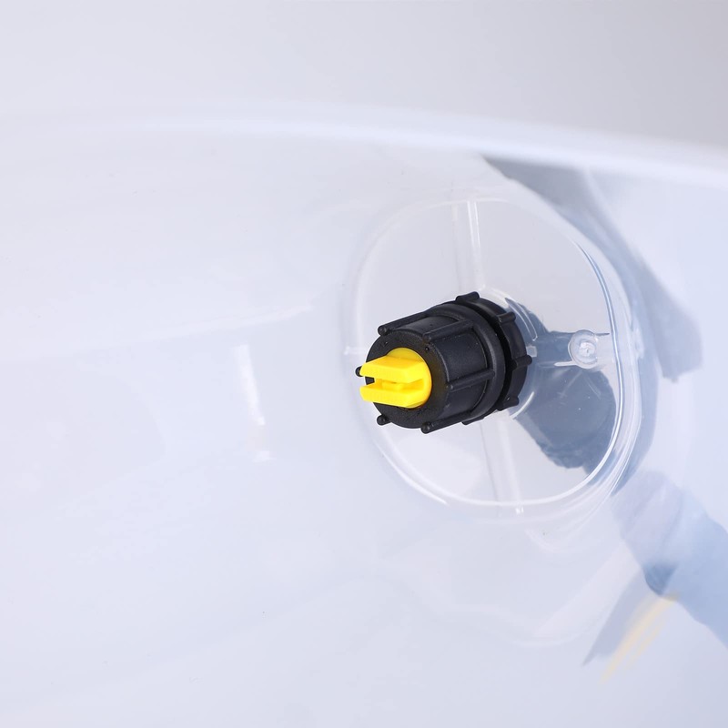 Aimela Drift Guard with Flat Sprayer Nozzle,Prevents Drift of Fine