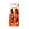 Doodlecat Cat Collar Duo with quick release breakaway buckle and