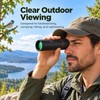 Portable Monocular Telescope for Outdoor Viewing – BAK4 Prism with