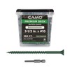 CAMO Premium Deck Screws 3-1/2" #10 ProTech (250 ct, Green)