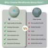 MindPanda Therapy Stress Balls For Adults - Expertly Designed For