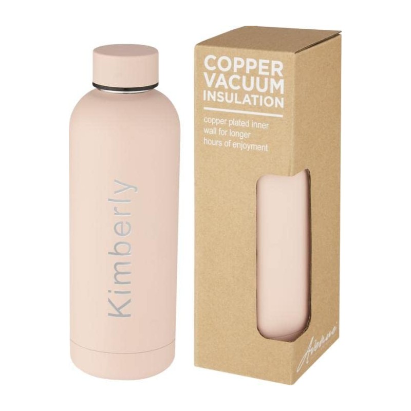 Schmalz® Personalisierte Isolierflasche SPRING mit Name 500 ml - BPA-frei