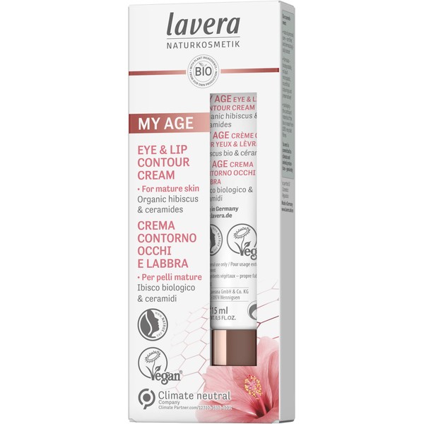 lavera Organic My Age Eye & Lip Contour Cream 0.51 fl oz