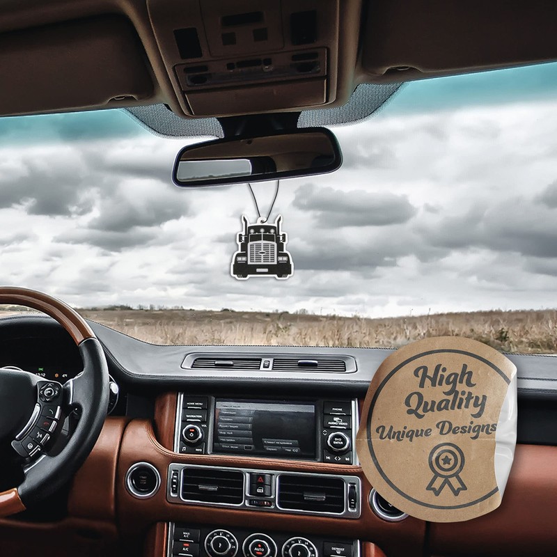 Semi Truck - Car Air Freshener Scented with Essential Oils