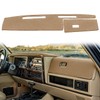AKMOTOR Dash Cover Mat Custom Fit for Jeep Cherokee Comanche