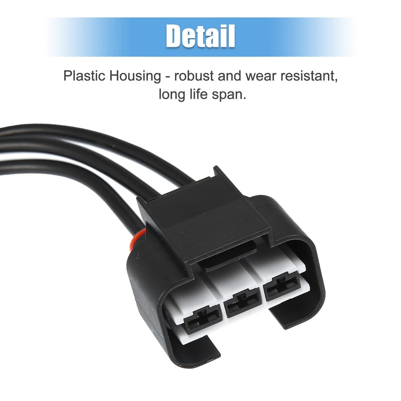 A ABSOPRO Fan Motor Resistor Plug WRK4K-MA59 Replacement
