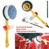 MACHSWON High Pressure Car Wash Brush Rotating Sponge Extendable Hose