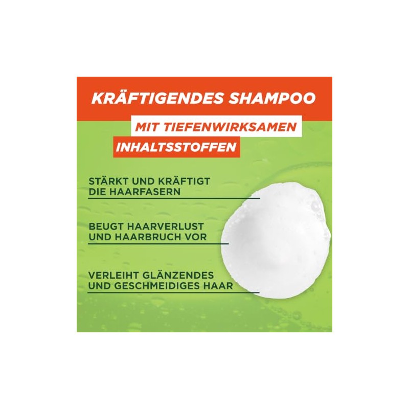 Garnier Fructis Vitamine & Kraft Kräftigendes Shampoo für dünnes und