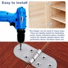 Stainless Steel Door Hinge 270 Degree Pack of 6 Door