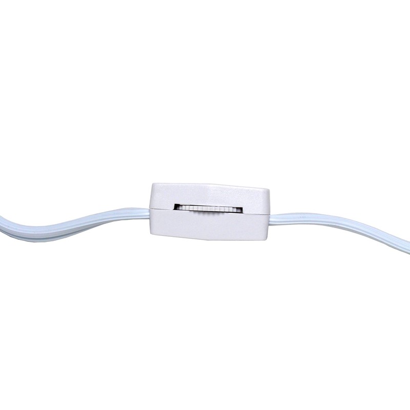 Simple Designs LT2059-BLK Pinnacle Concrete Table Lamp, Black