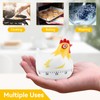 Kitchen Timer,Egg Timer,60 Minute Chicken Kitchen Timer Manual Kitchen Timer