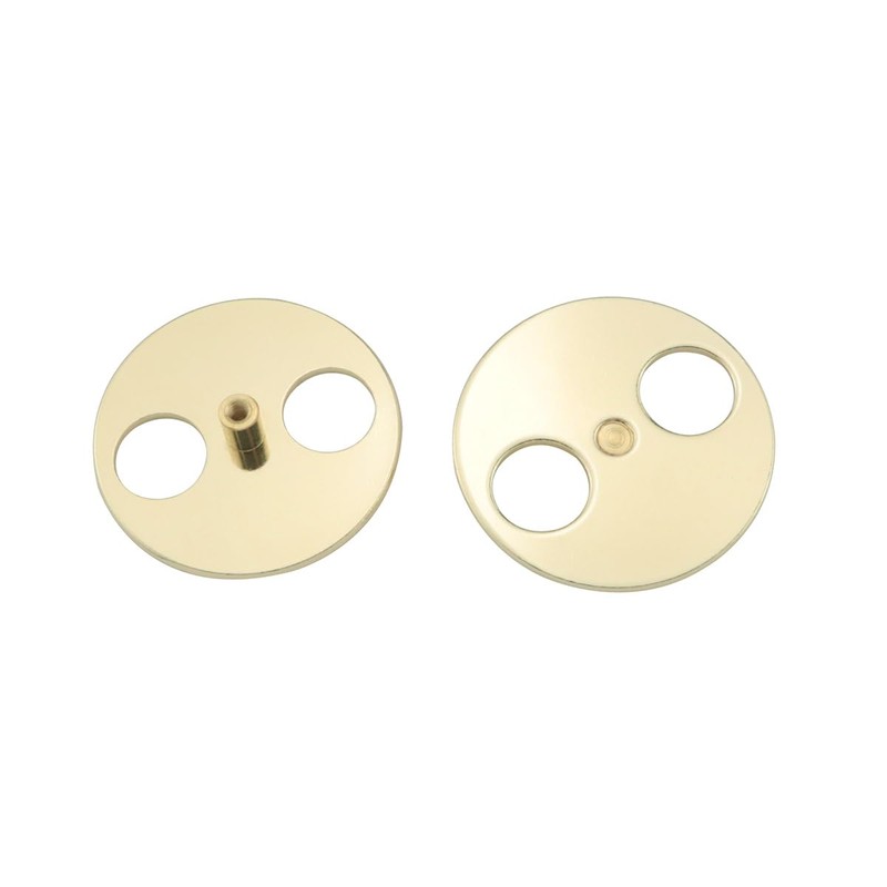 JianLing 2PCS Music Box Metal Mechanical Plate Winding Turntable Base