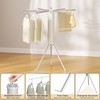 SUNOUTLY Tripod Clothes Drying Rack, Garment Rack Portable and Foldable