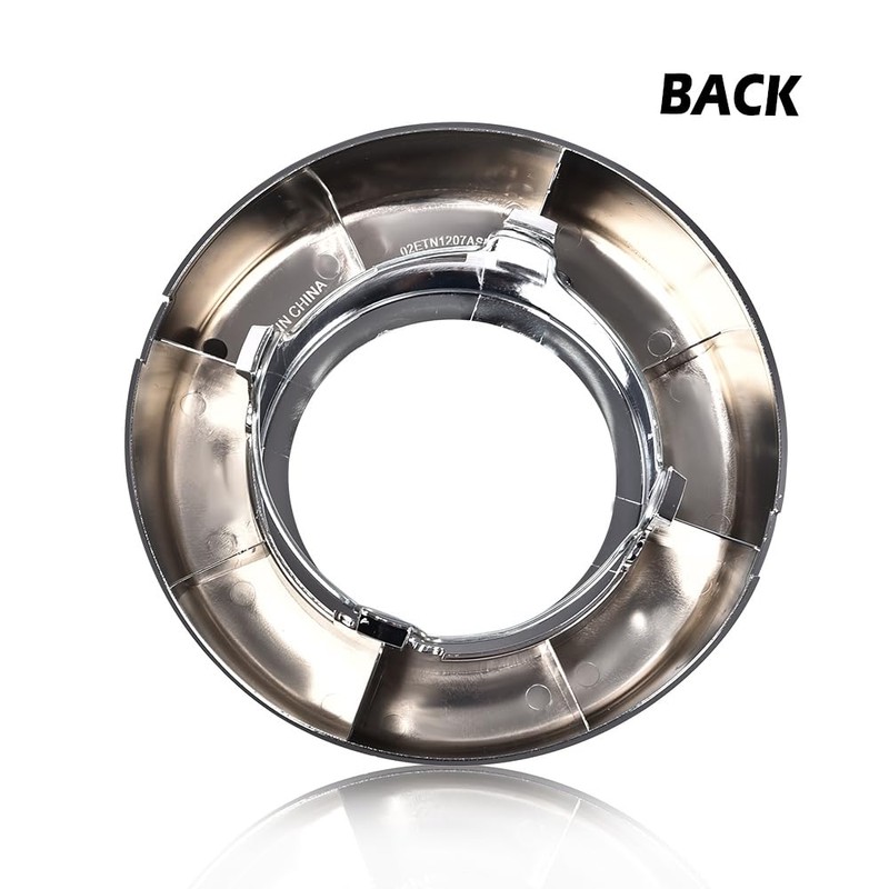 DOTCOM 2PCS Front Wheel Center Cap, Compatible with 1994-2008 Ford