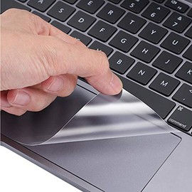 [2PCS] TrackPad Protector for 2020-2022 MacBook Pro 13 Inch A2338 M2 M1 A2289 A2251 Track Pad Cover Skin for 2020 MacBook Pro 13.3 A2338 A2289 A2251 with Touch Bar Touch ID Laptop Accessories, Clear