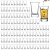 SUN GKOTTA 100 pcs 1.5OZ Heavy Shot Glasses Bulk,For Bar,Wedding
