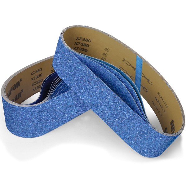 Sanding Belt 100 x 915 mm, 6PCS Belt Sander Sanding