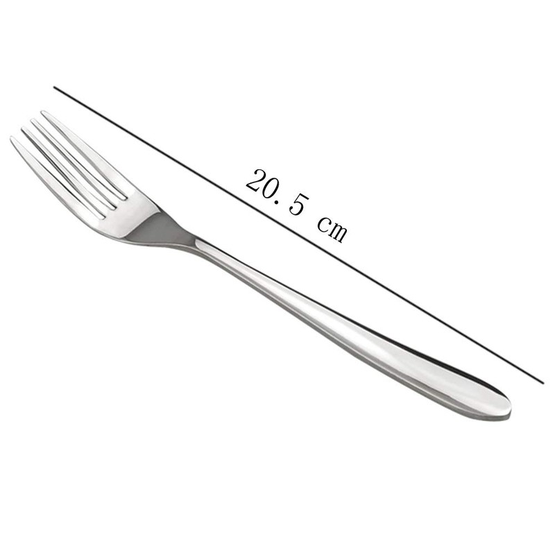 Yarebest 12 Pieces Dinner Table Forks Set, Stainless Steel Cutlery