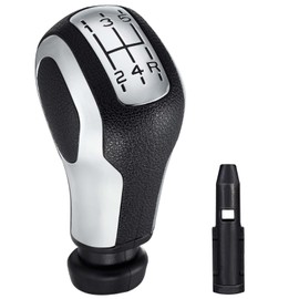 Spurtar 5-Speed Car Gear Knob for Peugeot 206 207 307 308 407 for Citroen Picasso Saxo Xsara Elysee with Gear Knob Adapter - ABS