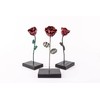 Forging Art Bcn Hand-forged Eternal Wrought Iron Rose with Base