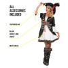 Fun Shack Adult Buccaneer Pirate Girl Costume - LARGE