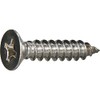 Trusco Nakayama Y836-0512 Countersunk Head Tapping Screws, Type 1, Stainless