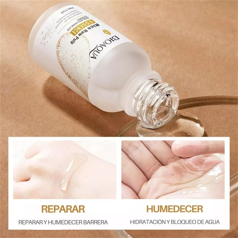 Veraly Duo Serum Y Crema Ojos Arroz Hidratante 2 Pzs