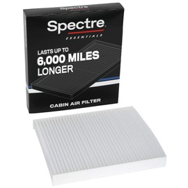 Spectre Essentials Cabin Air Filter by K&N: Premium, 50-Percent Longer Life: Fits Select 2010-2020 FORD/LINCOLN (Explorer, Flex, Taurus, Police Responder, Police Inspector, MKT, MKS), SPC-1011