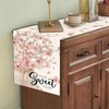 BSITSSS Sakura Leaves Spring Pink Table Runner, 33cm x183cm Spring