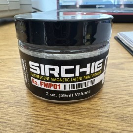 Hi-Fi Volcano Latent Fingerprint Powder, 2 oz Jar, Fluoro-mag