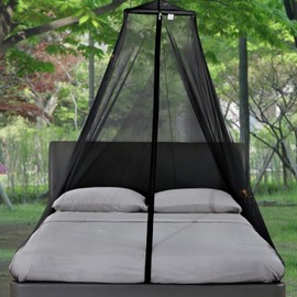 Mengersi Mosquito Net Bed Canopy with Zipper,Extra Large Universal Mosquito Neting for Bed Single-King Size Camping Travel,Quick Easy Installation