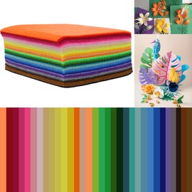 pson 60PCS 4 x 4 Inch Felt Fabric Sheets, Non-Woven Fabric Sheets, Craft Material for DIY Projects, Art Making, Hand Crafts, Sewing, Patchwork, Decoration