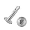 #10 x 3/4" Sheet Metal Screws 300PCS 410 Stainless Steel