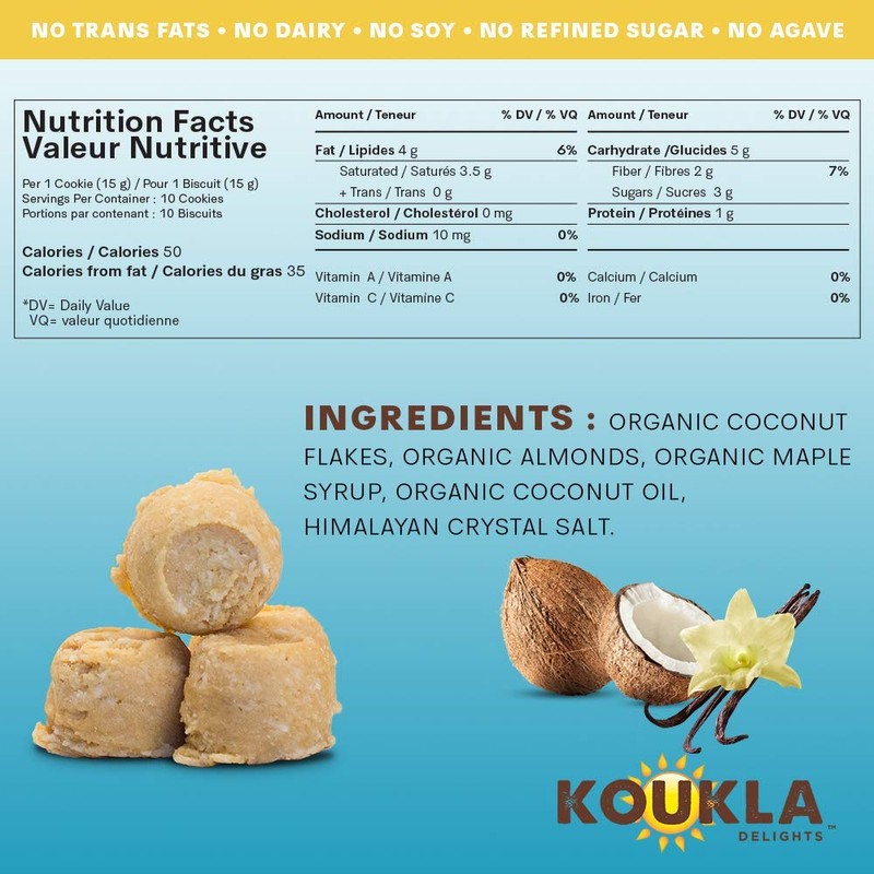 KOUKLA Delights Vanilla Macaroons, 150 Grams