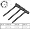 Guitar Neck Adjuster Tool Smooth 3 Pieces Truss Rod Wrench