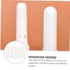 LALAFINA 5pcs White Essential Oil Aromatherapy Tubes Refillable for Freshness