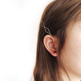 Vogem Red Rose Earrings for Women Pierced Ears Enamel Flower Stud Earring Inlaid Cubic Zirconia 18ct Rose Gold Plated Fashion Jewellery