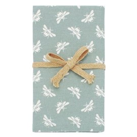 Walton & Co Moss Bee Napkin Set of 4