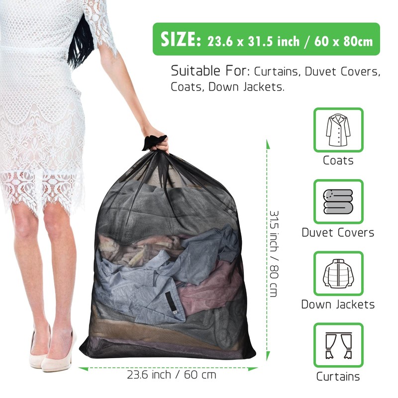 OTraki Laundry Bag Large 60 x 80 cm for Washing