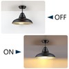 FLQMYQ Farmhouse Semi Flush Mount Ceiling Lights, Modern Ceiling Light