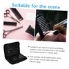 Ipetboom 1Pc Professional Leather Scissor Storage Bag for Hairdressing Tools
