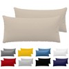 Dreamzie Pillowcases, 40 x 80 cm (Set of 2), 100%